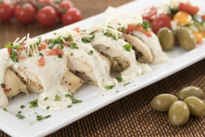 Stuffed Greek Chicken